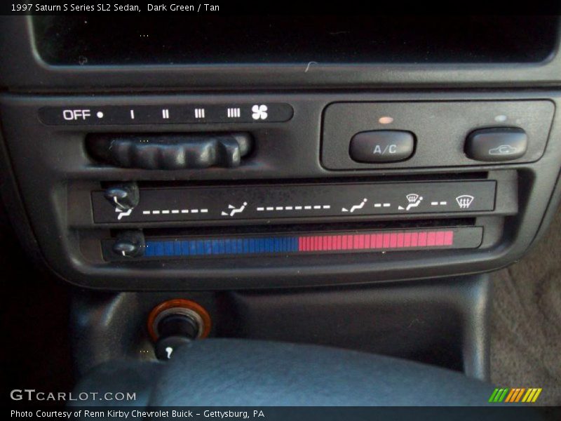 Dark Green / Tan 1997 Saturn S Series SL2 Sedan