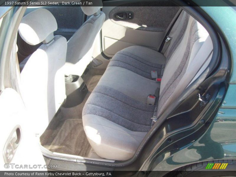 Dark Green / Tan 1997 Saturn S Series SL2 Sedan