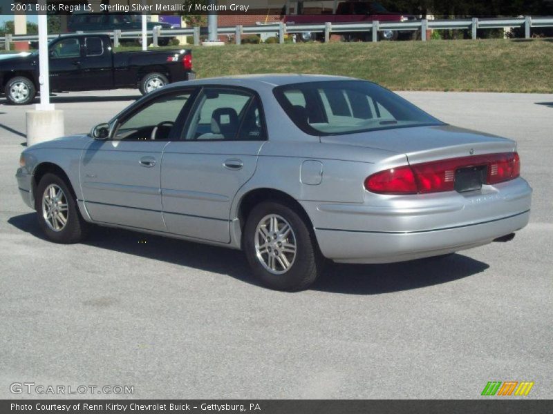 Sterling Silver Metallic / Medium Gray 2001 Buick Regal LS