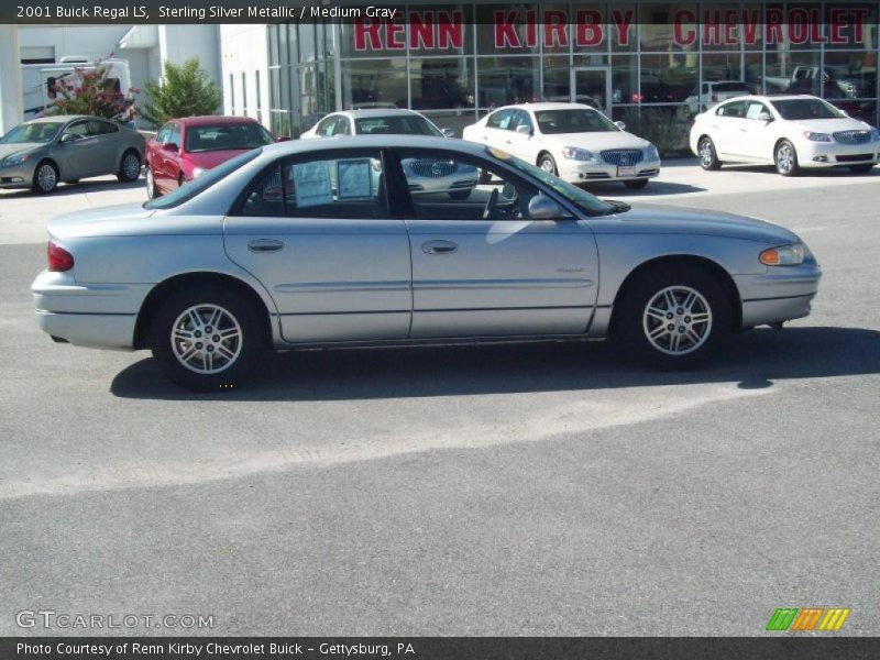 Sterling Silver Metallic / Medium Gray 2001 Buick Regal LS