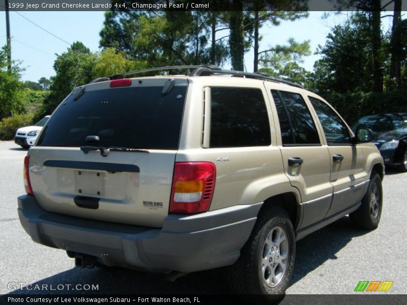 Champagne Pearl / Camel 1999 Jeep Grand Cherokee Laredo 4x4