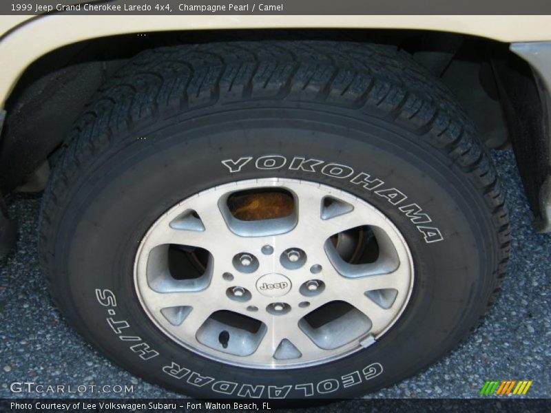 Champagne Pearl / Camel 1999 Jeep Grand Cherokee Laredo 4x4