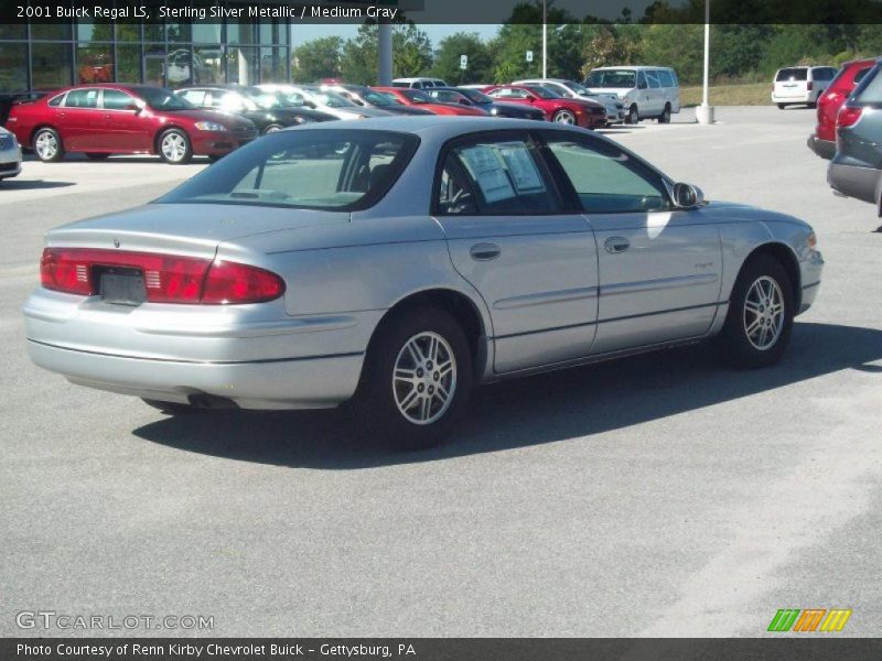Sterling Silver Metallic / Medium Gray 2001 Buick Regal LS