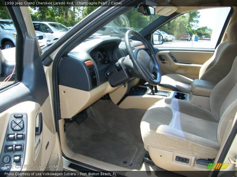 Champagne Pearl / Camel 1999 Jeep Grand Cherokee Laredo 4x4