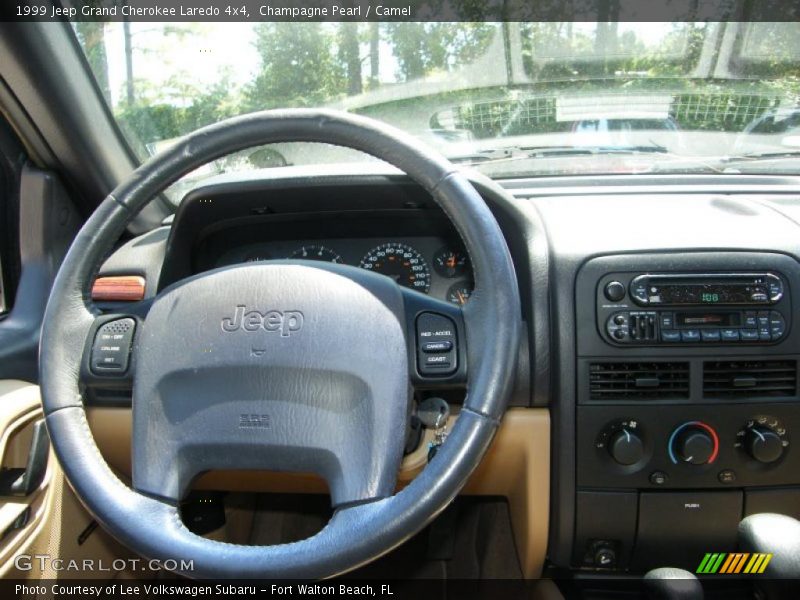 Champagne Pearl / Camel 1999 Jeep Grand Cherokee Laredo 4x4