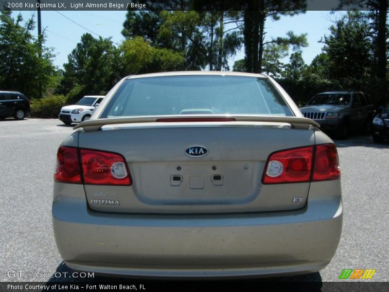 Light Almond Beige / Beige 2008 Kia Optima LX