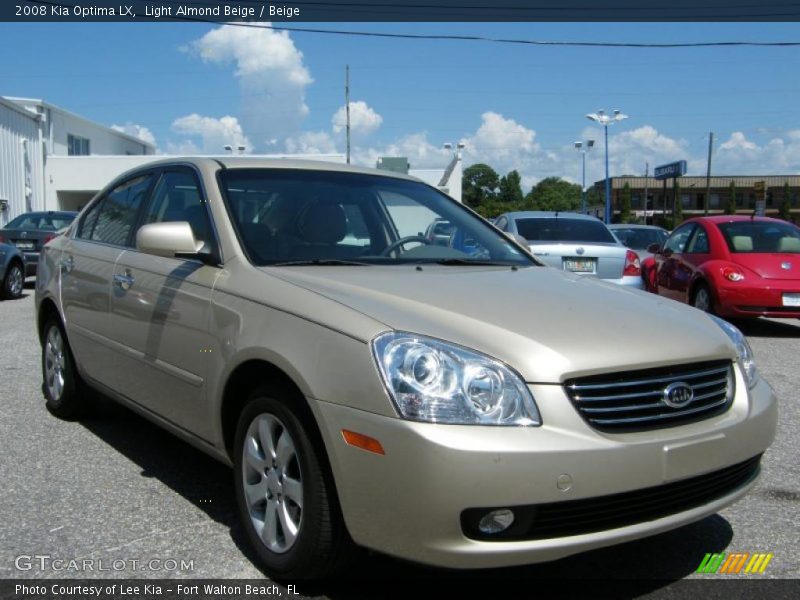 Light Almond Beige / Beige 2008 Kia Optima LX