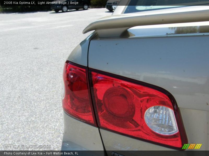 Light Almond Beige / Beige 2008 Kia Optima LX