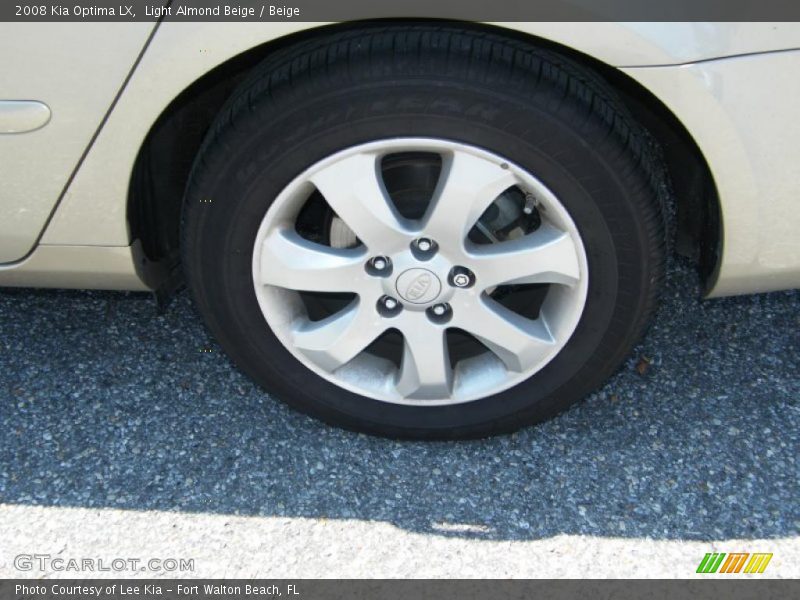 Light Almond Beige / Beige 2008 Kia Optima LX