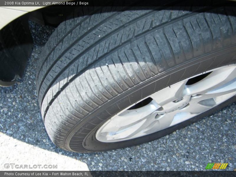 Light Almond Beige / Beige 2008 Kia Optima LX