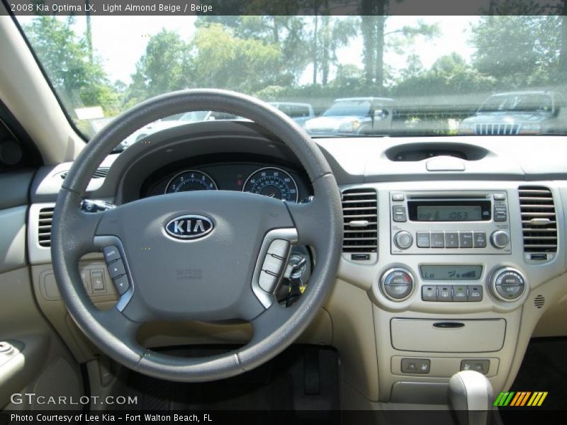 Light Almond Beige / Beige 2008 Kia Optima LX