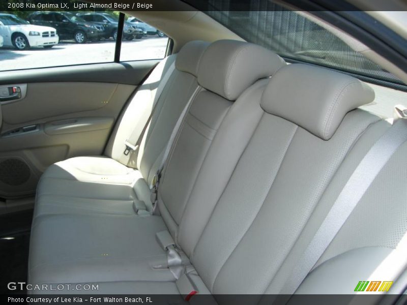 Light Almond Beige / Beige 2008 Kia Optima LX