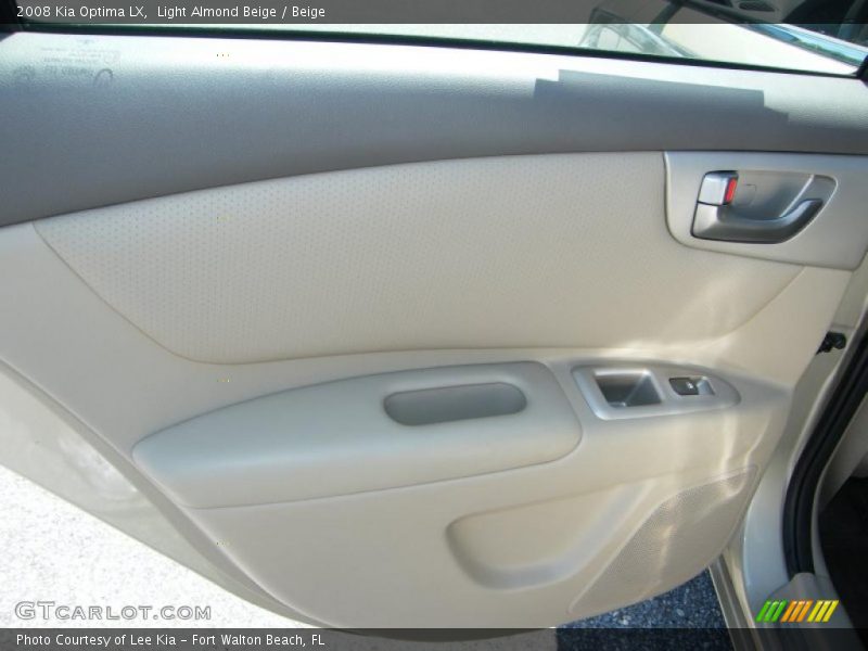Light Almond Beige / Beige 2008 Kia Optima LX