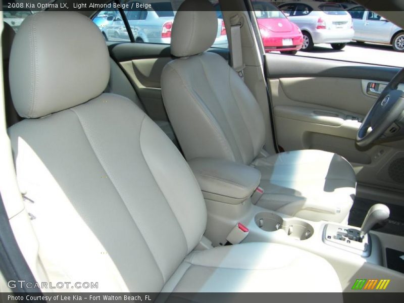 Light Almond Beige / Beige 2008 Kia Optima LX
