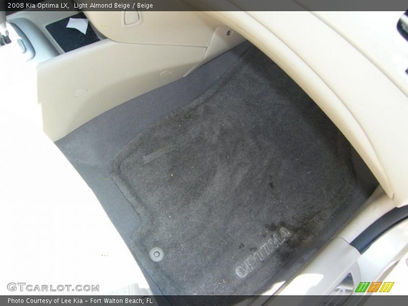 Light Almond Beige / Beige 2008 Kia Optima LX