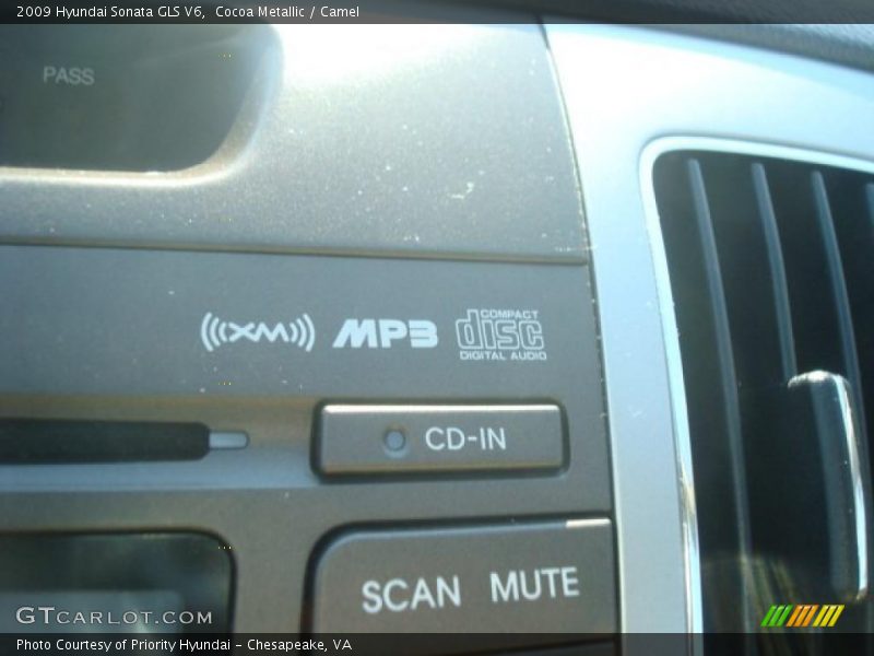Cocoa Metallic / Camel 2009 Hyundai Sonata GLS V6
