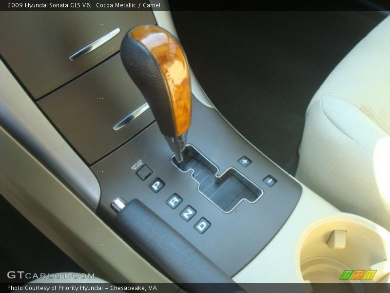 Cocoa Metallic / Camel 2009 Hyundai Sonata GLS V6