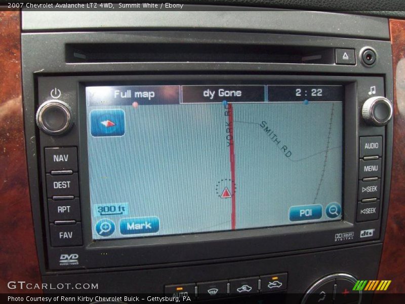 Summit White / Ebony 2007 Chevrolet Avalanche LTZ 4WD