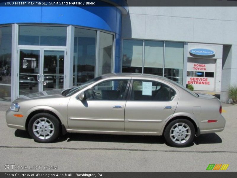 Sunlit Sand Metallic / Blond 2000 Nissan Maxima SE