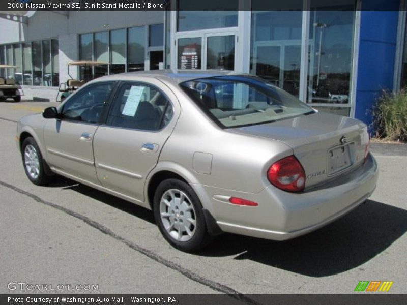 Sunlit Sand Metallic / Blond 2000 Nissan Maxima SE