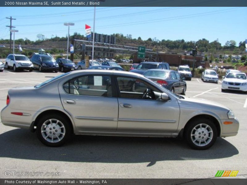 Sunlit Sand Metallic / Blond 2000 Nissan Maxima SE