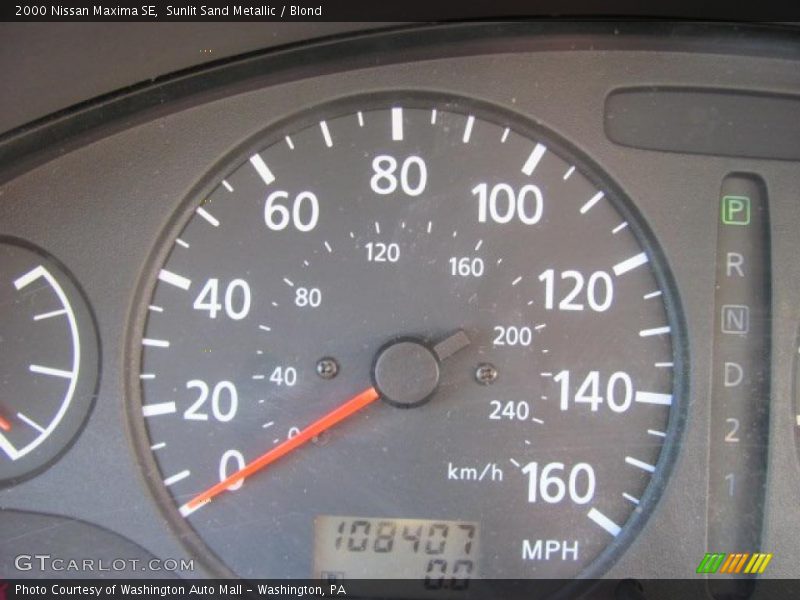 Sunlit Sand Metallic / Blond 2000 Nissan Maxima SE