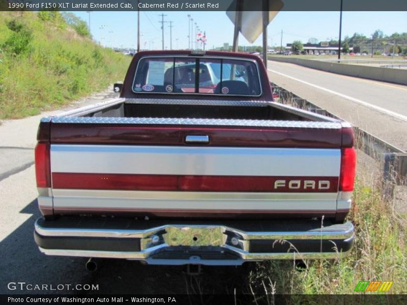  1990 F150 XLT Lariat Extended Cab Cabernet Red