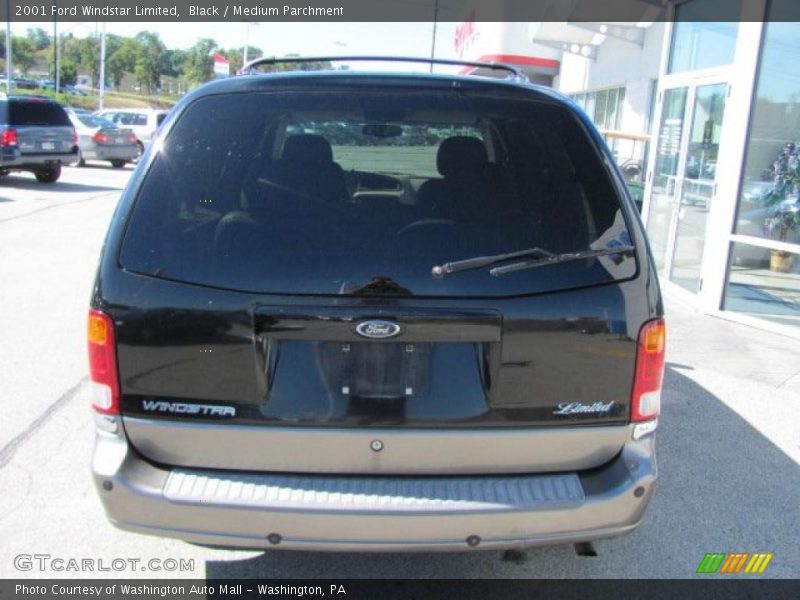 Black / Medium Parchment 2001 Ford Windstar Limited