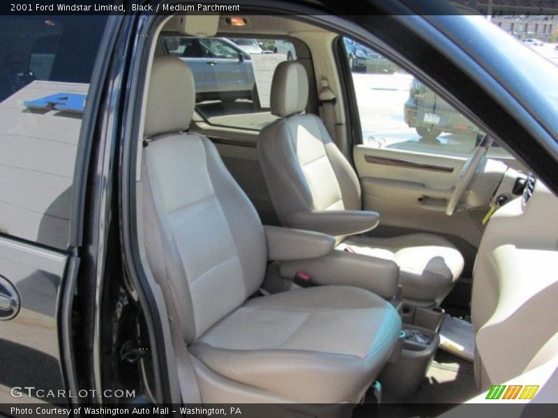 Black / Medium Parchment 2001 Ford Windstar Limited