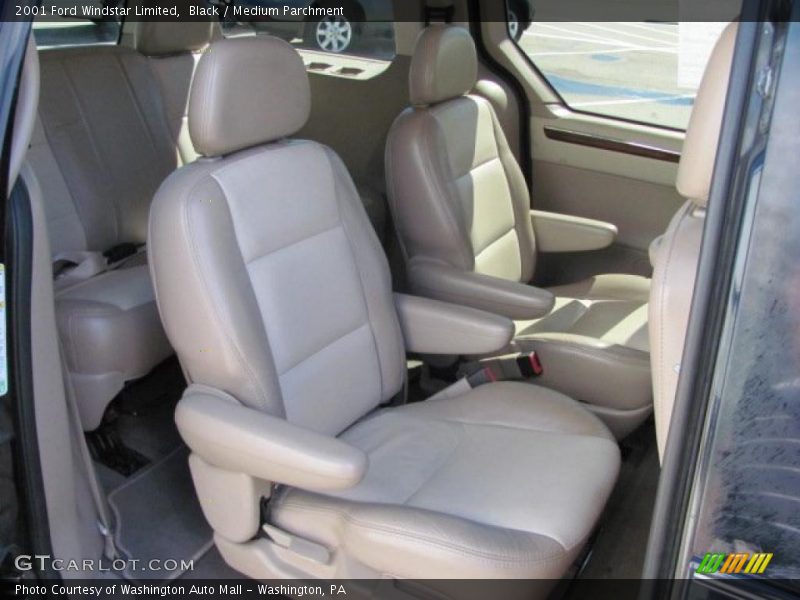 Black / Medium Parchment 2001 Ford Windstar Limited