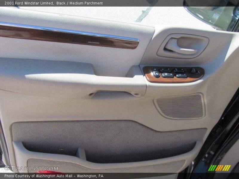 Black / Medium Parchment 2001 Ford Windstar Limited