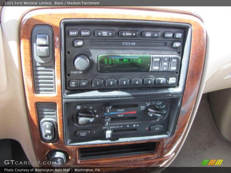 Black / Medium Parchment 2001 Ford Windstar Limited
