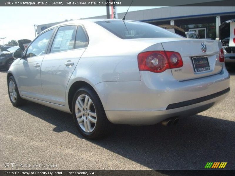 Reflex Silver Metallic / Anthracite 2007 Volkswagen Jetta 2.5 Sedan