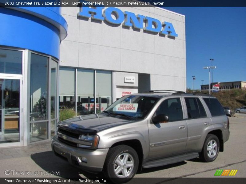 Light Pewter Metallic / Medium Pewter/Dark Pewter 2003 Chevrolet TrailBlazer LTZ 4x4