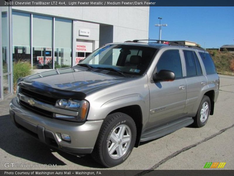 Light Pewter Metallic / Medium Pewter/Dark Pewter 2003 Chevrolet TrailBlazer LTZ 4x4