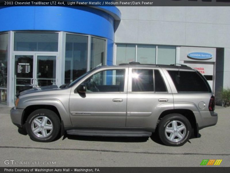 Light Pewter Metallic / Medium Pewter/Dark Pewter 2003 Chevrolet TrailBlazer LTZ 4x4