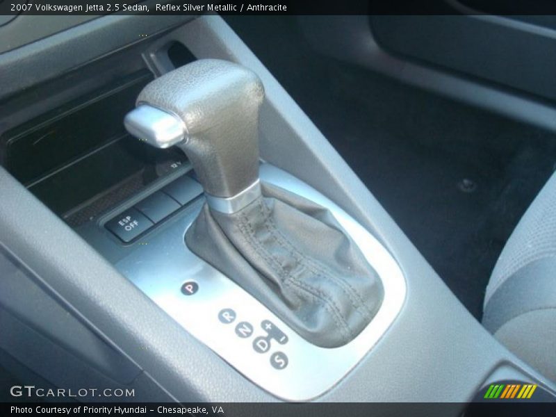 Reflex Silver Metallic / Anthracite 2007 Volkswagen Jetta 2.5 Sedan