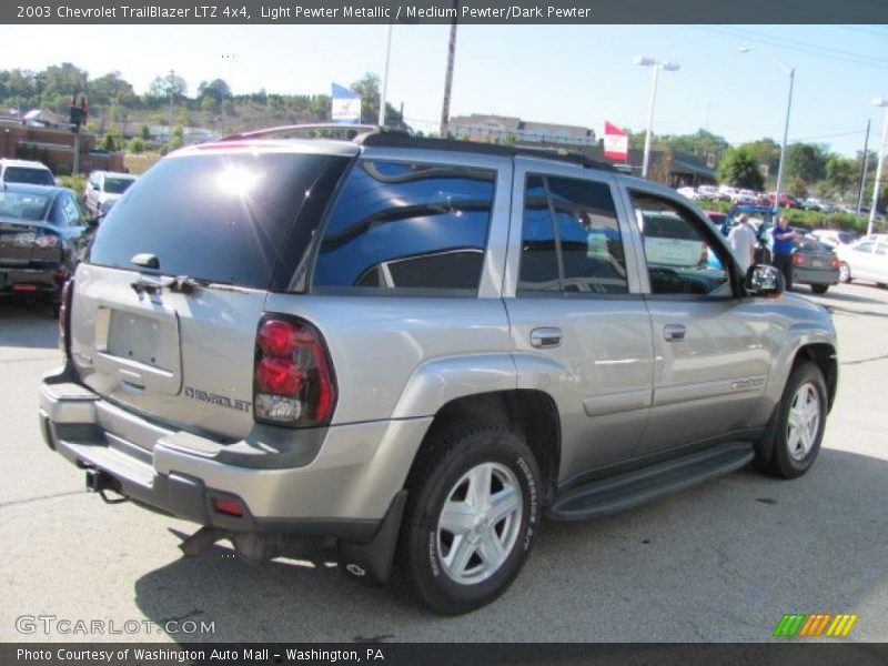 Light Pewter Metallic / Medium Pewter/Dark Pewter 2003 Chevrolet TrailBlazer LTZ 4x4
