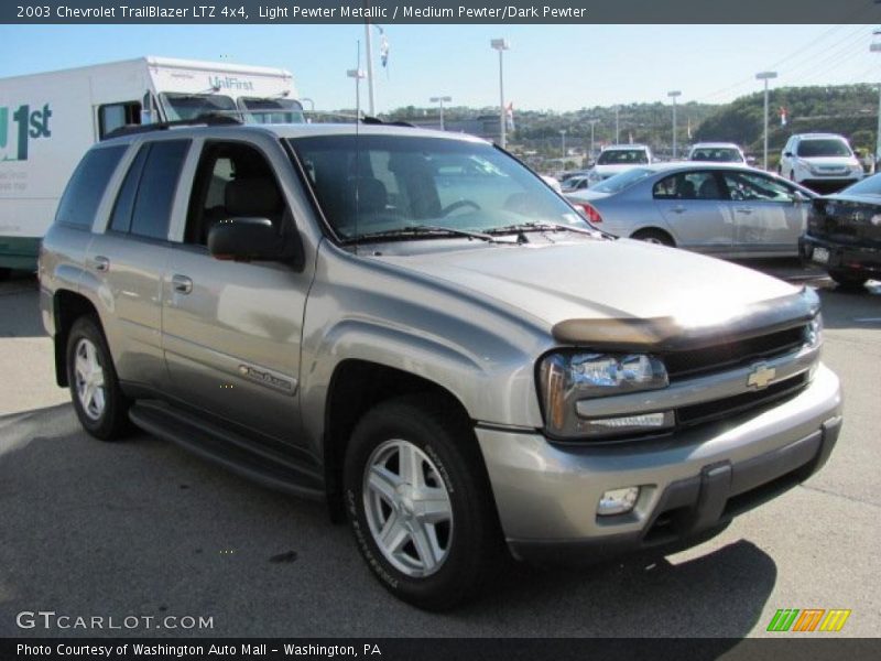 Light Pewter Metallic / Medium Pewter/Dark Pewter 2003 Chevrolet TrailBlazer LTZ 4x4