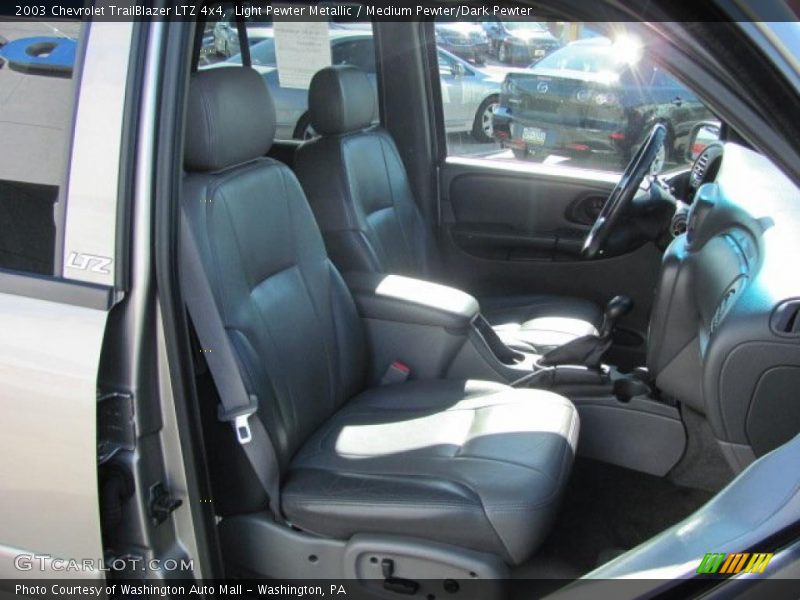 Light Pewter Metallic / Medium Pewter/Dark Pewter 2003 Chevrolet TrailBlazer LTZ 4x4