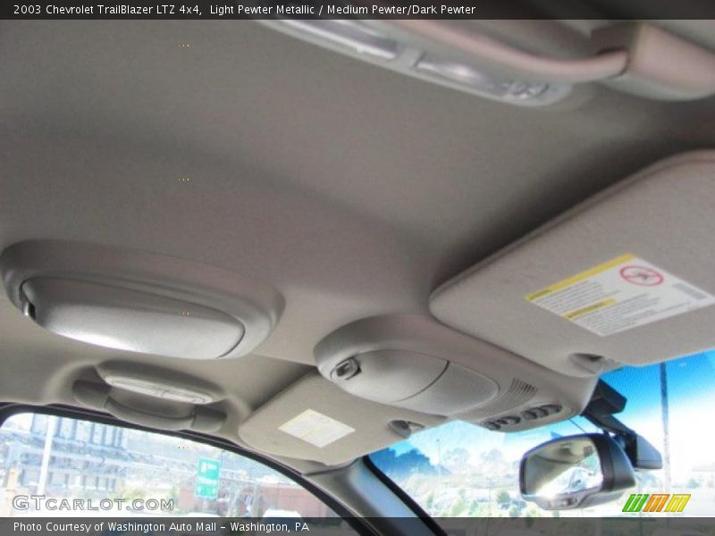 Light Pewter Metallic / Medium Pewter/Dark Pewter 2003 Chevrolet TrailBlazer LTZ 4x4