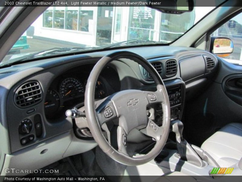Light Pewter Metallic / Medium Pewter/Dark Pewter 2003 Chevrolet TrailBlazer LTZ 4x4