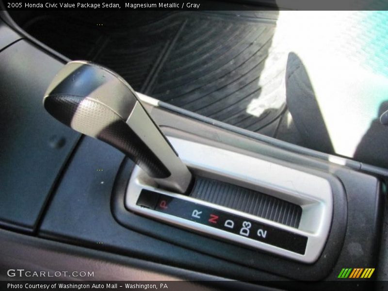 Magnesium Metallic / Gray 2005 Honda Civic Value Package Sedan