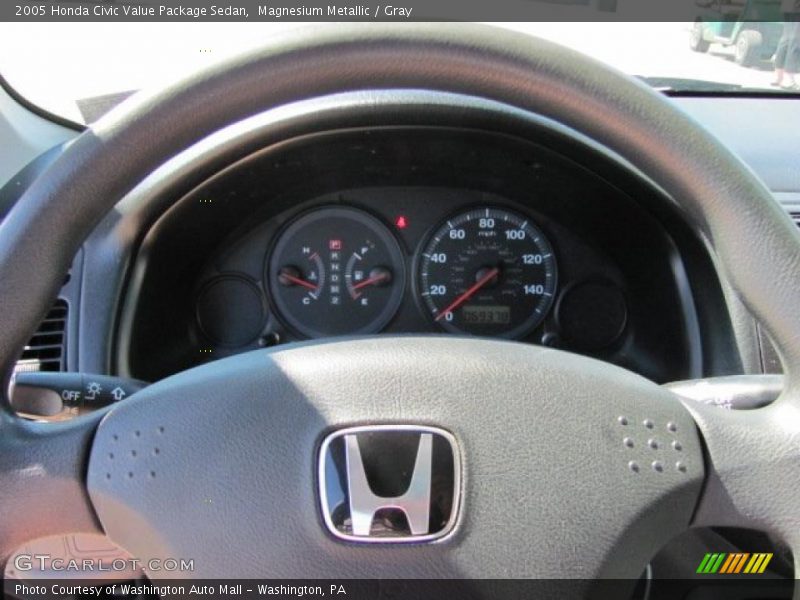 Magnesium Metallic / Gray 2005 Honda Civic Value Package Sedan