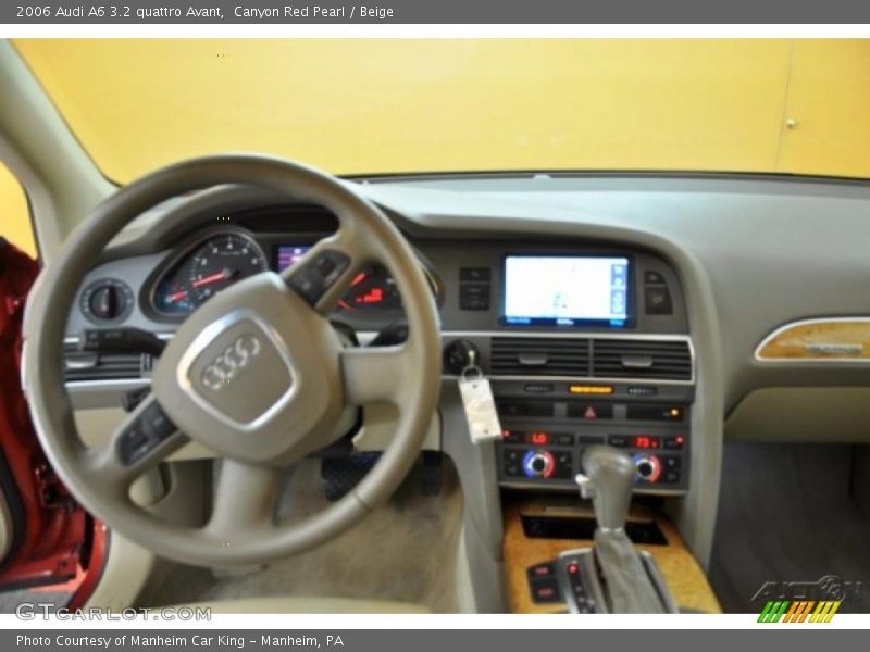 Canyon Red Pearl / Beige 2006 Audi A6 3.2 quattro Avant