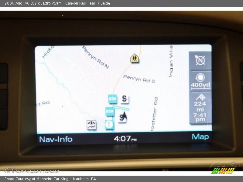Canyon Red Pearl / Beige 2006 Audi A6 3.2 quattro Avant
