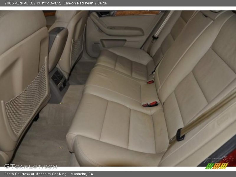 Canyon Red Pearl / Beige 2006 Audi A6 3.2 quattro Avant