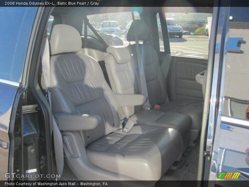 Baltic Blue Pearl / Gray 2008 Honda Odyssey EX-L
