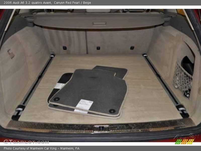 Canyon Red Pearl / Beige 2006 Audi A6 3.2 quattro Avant