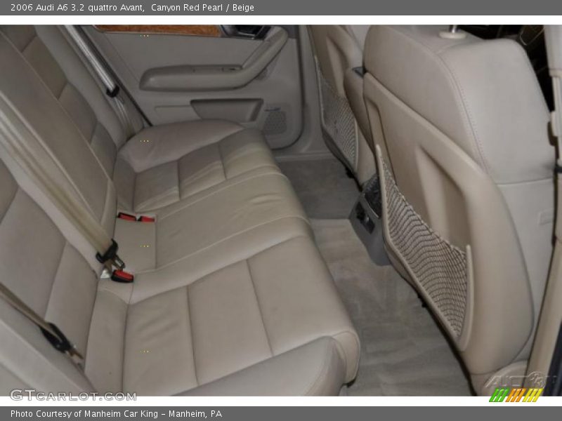 Canyon Red Pearl / Beige 2006 Audi A6 3.2 quattro Avant